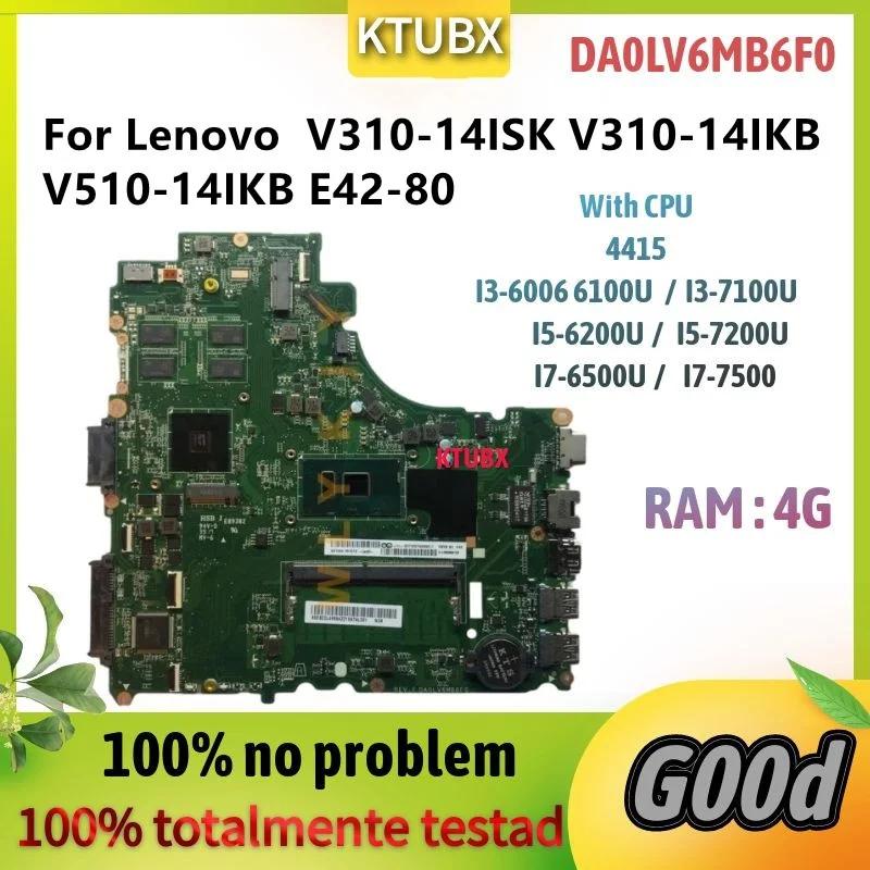 Lenovo V310-14ISK V310-14IKB V510-14IKB Ʈ   DA0LV6MB6F0  CPU 3855U I3 I5 I7 CPU RAM 4GB